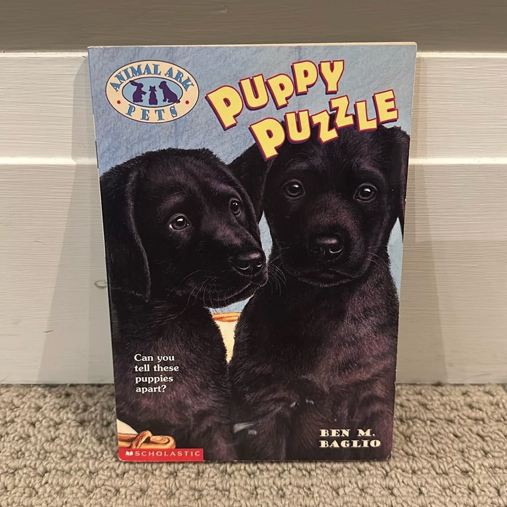 Puppy Puzzle Book